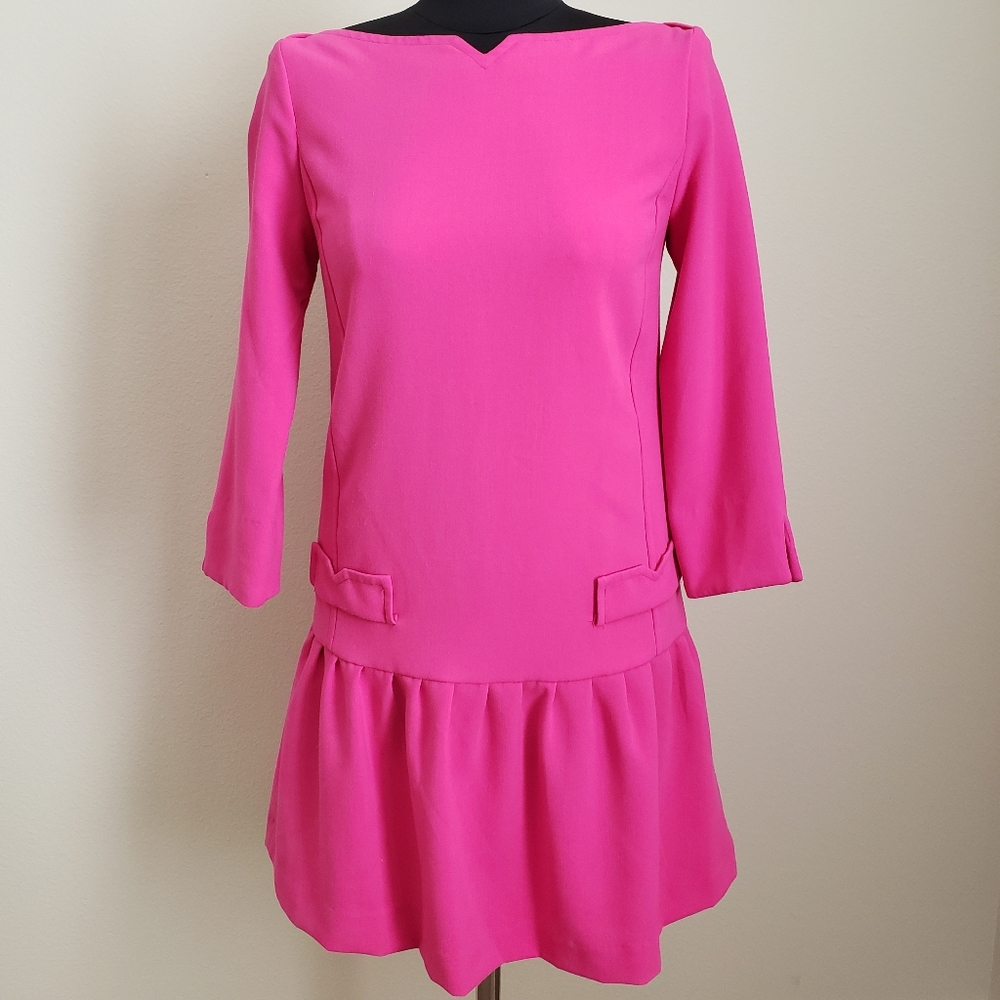 Victoria Beckham Hot Pink Dresses
